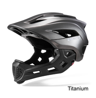 Casque intégral KINGBIKE Dual Sport pour enfants, sécurité à vélo, cyclisme, conduite tout-terrain, résistant aux chocs EPS, conforme aux normes CPSC/EN 1078/ASTMF1447
