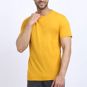 Suministro directo de fábrica Camiseta clásica Cuello redondo Producto más exigente Camiseta para hombre Nueva llegada Camiseta de verano - Product Image 1