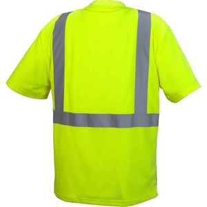 Camiseta reflectante con logotipo personalizado para hombre, camiseta de seguridad reflectante de alta visibilidad, ropa de trabajo de alta visibilidad, camiseta personalizada de media manga 2025 para hombre - Product Image 5