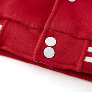 2022 vestes légères Lettermen en couleur unie unie meilleure qualité en cuir polaire Denim pour la taille XS vente en ligne - Product Image 6