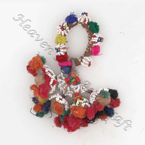 Vintage Indian Vintage Tassel Seed Bead Bracelet Latest Design Bracelet Antique Gypsy Bracelets Authentic Banjara Tribal <b>Arm</b> - Product Image 1