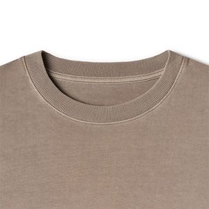 Camiseta de manga larga de fabricante OEM sin etiqueta para hombre Camiseta de algodón de bambú unisex hecha a medida de fábrica OEM - Product Image 3