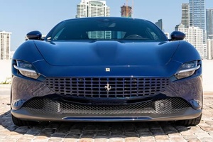 ( F&3 ) รถเฟอร์รารี่ โรมา ปี 2024 มือสอง เครื่องยนต์ V8 ทวินเทอร์โบ 612 แรงม้า สีน้ำเงิน - Product Image 2