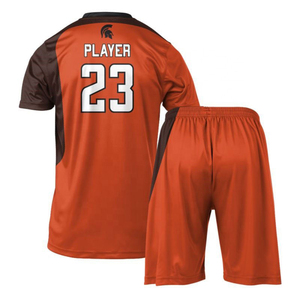 Conjunto de jersey de voleibol, uniforme de voleibol de tela suave transpirable, personalizado, precio al por mayor - Product Image 6