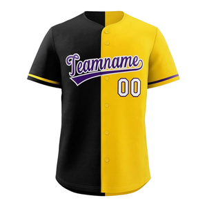 Camiseta de Béisbol Unisex de Alta Calidad, Personalizable, Talla Grande, con Transferencia de Calor, Transpirable, de Secado Rápido, Cuello Redondo, para Béisbol y Sóftbol - Product Image 3