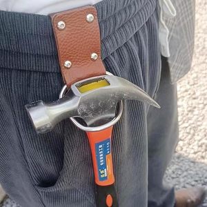 El soporte de martillo ligero se sujeta de forma segura al cinturón de herramientas, mantiene el martillo cerca, diseño cómodo y duradero, ideal para los trabajadores a diario - Product Image 5