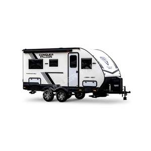 Remolque Caravana de Aluminio Ligero Tipo Lágrima Blanco Moderno 2025 con Certificación UE, Mini RV Impermeable de Gran Calidad para 4 Personas - Product Image 5