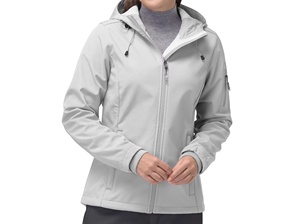 Veste Softshell Polaire Personnalisée pour Femme, Imperméable, Coupe-Vent, Respirante, Séchage Rapide, Fermeture Éclair Intégrale, Col Montant, pour Activités de Plein Air - Product Image 4