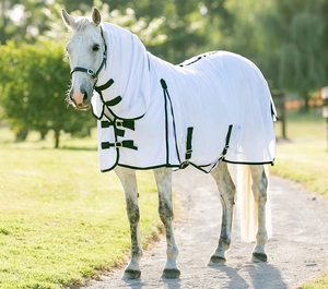 Drap d'été en maille pour chevaux Léger et respirant Idéal pour la protection et le confort des mouches - Product Image 4