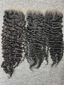 Cierre de encaje 5x5, 100% Cabello humano, cabello crudo vietnamita Un donante - Product Image 5