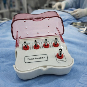 Dental Tissue Punch <b>Tools</b> Kit 5pcs Manual Stainless Steel Factory Price <b>Precision</b> Surgical Instruments for Tissue Punching - Product Image 1