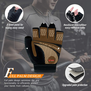 Guantes Deportivos Unisex Ligeros para Levantamiento de Pesas con Agarre Extra, Guantes Transpirables para Gimnasio, Ciclismo y Entrenamiento - Product Image 5