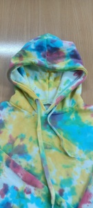 Personnalisez vos propres couleurs tie dye Coton Broderie & Impression Pull Streetwise Hoodies & Sweatshirts Fabricants - Product Image 5