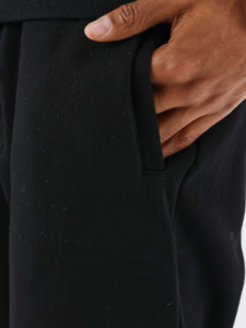 Streetwear OEM pour hommes coupe ajustée 100% coton deux pièces ensembles respirant à capuche style ample survêtement pour adultes hiver uni solide - Product Image 5