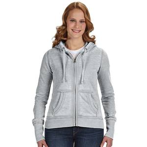 Sudaderas de Invierno para Mujer, Cuello Redondo, Felpa de Algodón 100%, 400G, Corte Holgado, con Cordón Ajustable, Color Blanco - Product Image 5