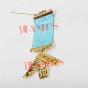 Artisanat maçonnique passé poitrine bijou meilleure qualité francs-maçons Regalia poitrine étiquettes bijou à vendre - Product Image 5
