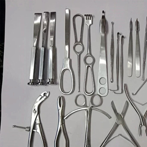 Kit de chirurgie orthopédique de 25 pièces, instruments chirurgicaux en acier inoxydable, outils de précision manuels, ensemble certifié CE, pont osseux - Product Image 4