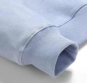 Ensemble Survêtement Couleur Unie pour Femme, Design Personnalisé, Vente en Gros de Vêtements d'Entraînement, Coton, Deux Pièces, Polaire à Manches Longues, Élégant - Product Image 5