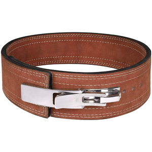 Competition Lever <b>Belt</b> Leather Suede for Powerlifting Heavy <b>Squat</b> Deadlift Gym Gear Men Wholesale OEM Fitness Brand Supply - Product Image 6