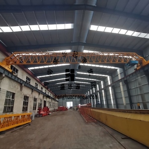 Nhà cung cấp Trung Quốc shenghua thương hiệu nhiệm vụ ánh sáng hàng đầu chạy cầu cẩu 2-5 tấn với P24 thép đường sắt động cơ mặt đất & điều khiển từ xa - Product Image 2