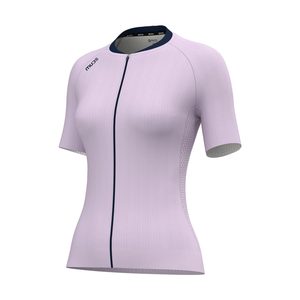 Maillot de cyclisme pour femme GLIDE Lilac - Respirant, léger, à manches courtes, pour vélo de route - Product Image 1