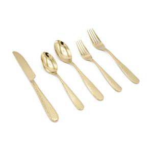 Juego de Cubiertos de Latón Pulido Brillante en Oferta, Juego de Cucharas de Latón de Diseño Nuevo, Juego de Cucharas de Latón de Grado Alimenticio - Product Image 6