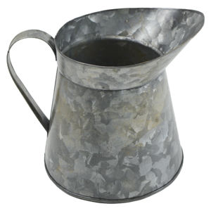 Arrosoir en métal peint, décoration extérieure, design de plante verte, finition colorée, design de rangement - Product Image 4