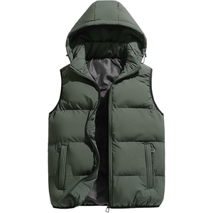 2025 Hotsale vente en gros concepteur Bodywarmer nouveau hommes Gilet personnalisé matelassé gilet décontracté léger bouffant gilet veste pour hommes - Product Image 1