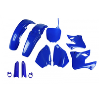 Kit complet en plastique bleu 089 pour accessoires de moto Yamaha YZ 125 2000-2001
