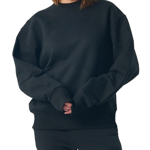 Sudaderas de Diseño Sostenible para Mujer, Sudaderas Transpirables Antibolitas para Mujer, Top de Moda, Secado Rápido, Cómodas - Product Image 1