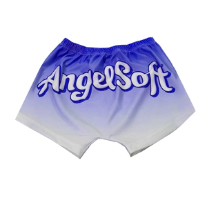 กางเกงขี่จักรยานเอวสูงสำหรับผู้หญิงกางเกงขาสั้นขี่จักรยานโยคะพิมพ์ซับลิเมชันไร้รอยต่อสำหรับใส่ไปยิมเล่นกีฬา100% ออกแบบโลโก้ได้ตามต้องการ - Product Image 5