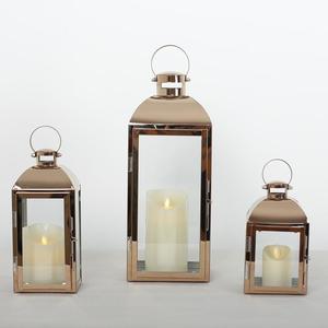 Luxury Handmade Metal Lanterns Set of 3 with Customized Embossing/Letterpress/Die Cutting Printing for Home Decoration Christmas - Product Image 5