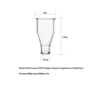 Copo de amostra de Cuvette TECO Cuvette TECO Coagulômetro de plástico de laboratório - Product Image 6
