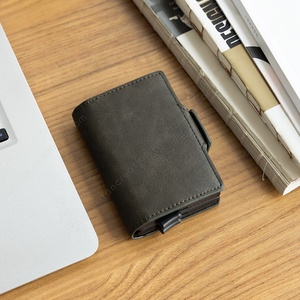 TILONSTAR TVC200D alta calidad profesional RFID bloqueo Pop Up Wallet ID tarjetas de crédito titular - Product Image 6
