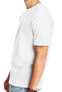 T-shirt ample à manches courtes en coton 100% de haute qualité pour hommes, personnalisé, lourd, col rond, été, extérieur, t-shirt ample - Product Image 2