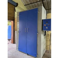 Four industriel haute performance à commande PLC, moteur, construction en aluminium pour un chauffage uniforme et une traitement de grandes séries