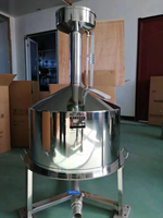 Bidon de mesure de 200l Réservoir d'étalonnage Séraphin par gallon Réservoir d'étalonnage de carburant de calibre 500l Système de stations-service