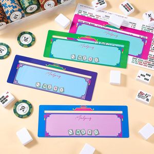 Mahjong Card Guide Line Finder Outil <span class=keywords><strong>de</strong></span> stratégie Débutant Voyage Parties Compétitions <span class=keywords><strong>Jeu</strong></span> Nuit Mahjong Accessoire Lecteur <span class=keywords><strong>de</strong></span> cartes Règles - Product Image 1