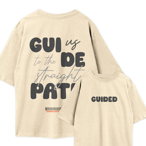 T-shirt surdimensionné en édition limitée Guide Us to the Straight Path Modest Tops - Product Image 4