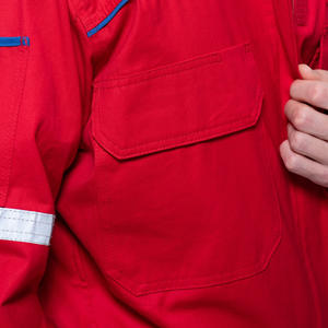 Combinaison uniforme de travail haute visibilité OEM pour hommes Nouvelle arrivée Combinaison de travail de sécurité imperméable Combinaison pour vêtements de travail - Product Image 5