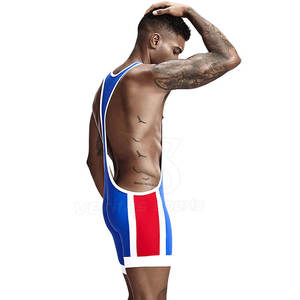 Venta al por mayor Custom Wrestling Singlet Quick Dry Lightweight Wrestling Singlet For Online Sale PK 2025 - Product Image 3