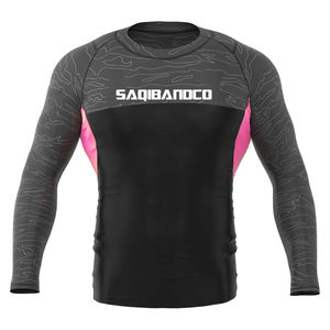 Hombres Jiu Jitsu Rashguard Diseño personalizado Ropa deportiva Camisa de natación y entrenamiento Rashguard para hombres - Product Image 1