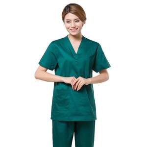 Uniforme Médico Unisex Nuevo, Conjunto de Uniforme de Enfermera, Bata de Laboratorio Vaquera, Uniforme de Alta Calidad con Logotipo Personalizado para Uso Profesional en Hospitales 2025 - Product Image 3