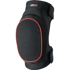 Genouillères universelles noires Safetek POLY DIN/EN14404, équipement de sécurité pour la remise en forme - KNEETEK - Product Image 1