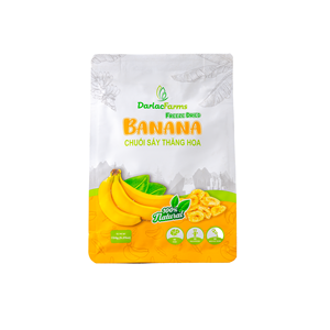 Processus de séchage FD 24 mois Durée de conservation Banane séchée lyophilisée tranchée 100% Original Prêt à manger Doux du Vietnam - Product Image 1