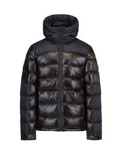 Chaqueta acolchada con cremallera de invierno para hombre de alta calidad Chaqueta de tela con capucha de burbuja de retazos con logotipo personalizado hecho en Pakistán - Product Image 1