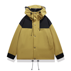 แจ็กเก็ตขนเป็ดน้ำหนักเบามีปกเสื้อกันลมและให้ความอบอุ่นสำหรับกิจกรรมกลางแจ้งในฤดูหนาวดีไซน์ยอดนิยม - Product Image 2