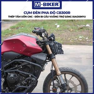 Faro Delantero para Motocicleta CB300, Potente Conjunto de Luz Auxiliar para una Conducción Nocturna Más Segura, Hecho de Plástico - Product Image 4