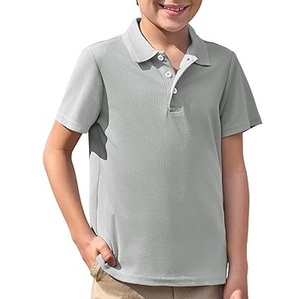 Transpirable 100% algodón hecho Retro Polo camisetas Golf deportes alta calidad manga corta Casual al aire libre niños personalizado Polo camisa - Product Image 1