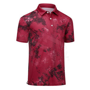 Polos décontractés à manches courtes pour hommes, polos de golf à sublimation personnalisée, polos décontractés à manches courtes avec logo - Product Image 1